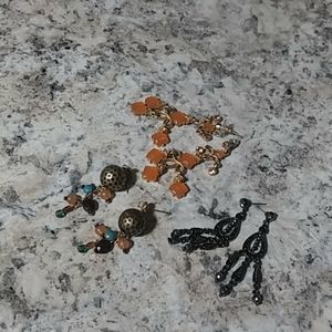 3 Pair earrings